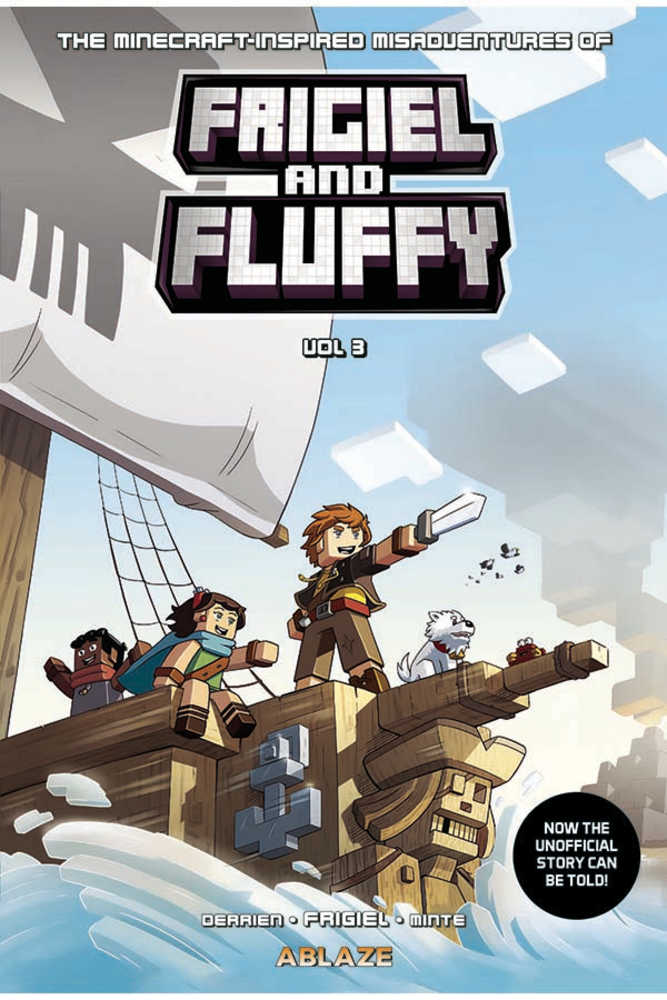 Minecraft Inspired Misadv Frigiel & Fluffy Hardcover Volume 03 | Odin's Place