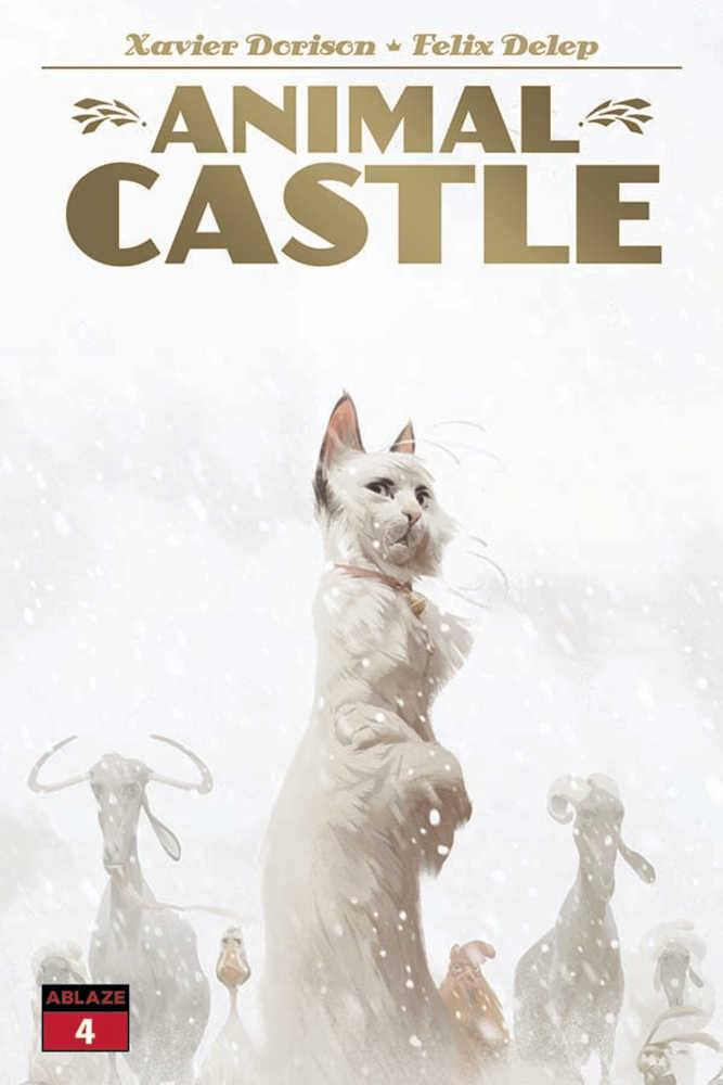 Animal Castle #4 Cover A Delep Winter Animals (Mature) | Odin's Place