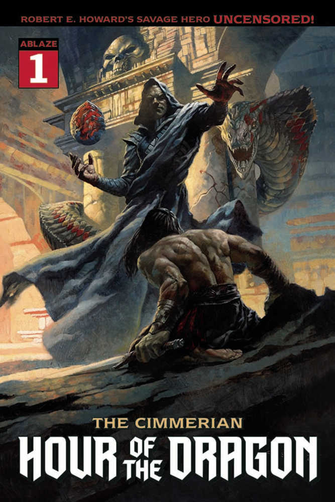 Cimmerian Hour Of Dragon #1 Cover B Secher (Mature) | Odin's Place
