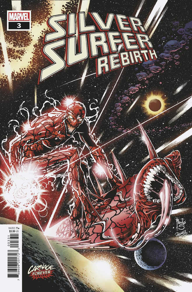 Silver Surfer Rebirth #3 (Of 5) Siquera Carnage Forever Variant | Odin's Place