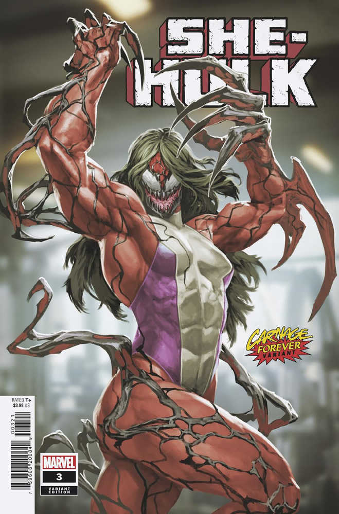 She-Hulk #3 Skan Carnage Forever Variant | Odin's Place