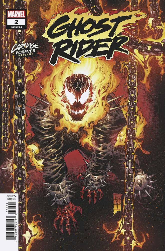 Ghost Rider #2 Tan Carnage Forever Variant | Odin's Place