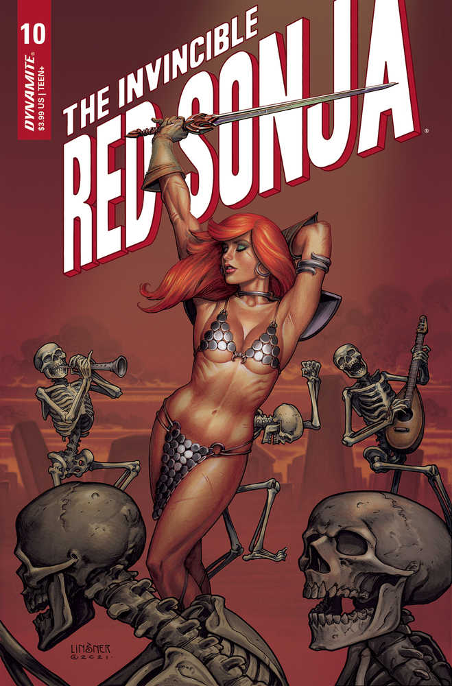 Invincible Red Sonja #10 Cover B Linsner | Odin's Place