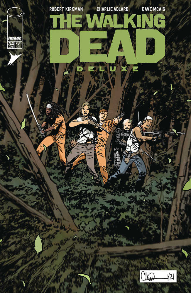 Walking Dead Deluxe #34 Cover D Adlard (Mature) | Odin's Place