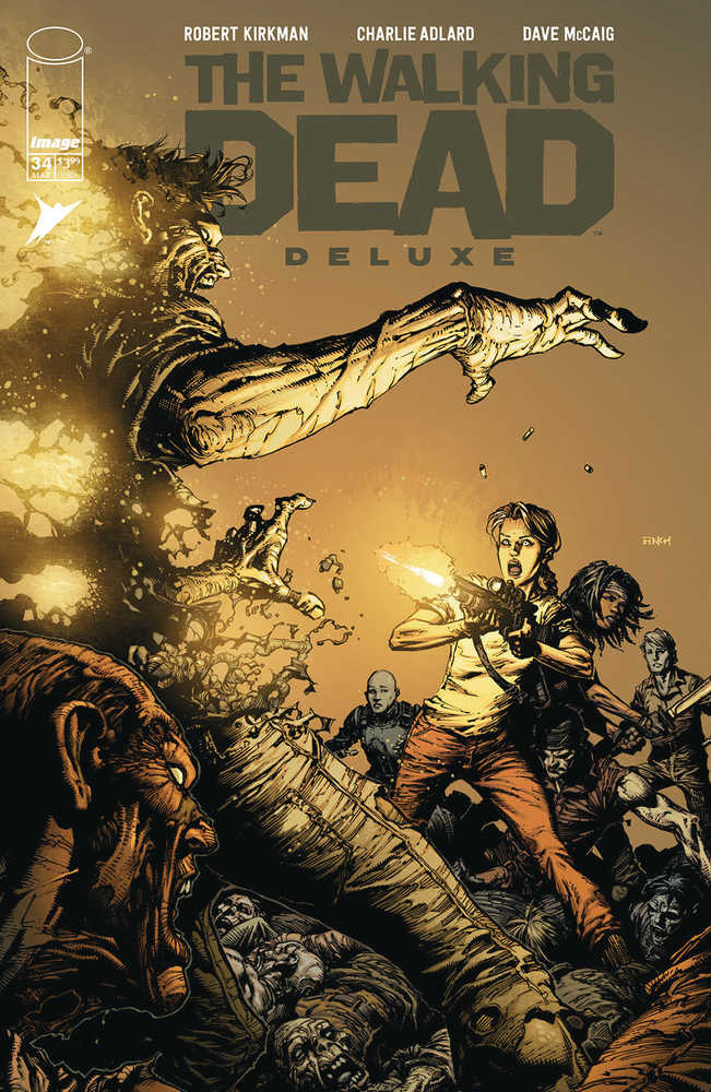Walking Dead Deluxe #34 Cover A Finch & Mccaig (Mature) | Odin's Place