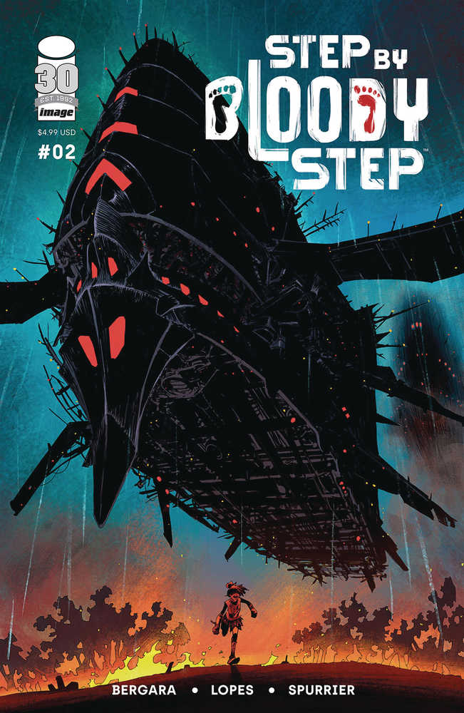 Step By Bloody Step #2 (Of 4) Cover A Bergara | Odin's Place