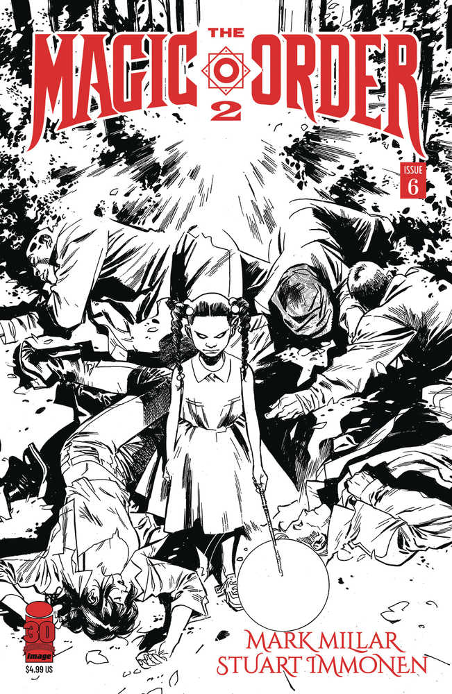 Magic Order 2 #6 (Of 6) Cover B Immonen Black & White (Mature) | Odin's Place
