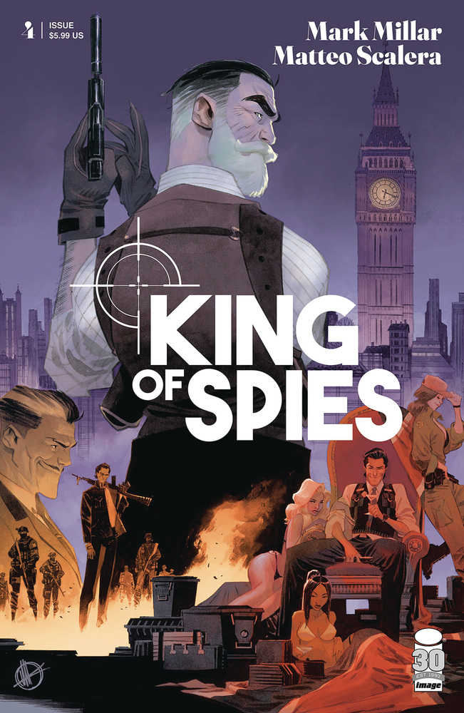 King Of Spies #4 (Of 4) Cover A Scalera (Mature) | Odin's Place