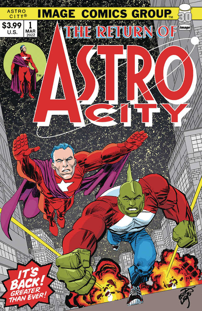 Astro City That Was Then Spec Cover B Larsen | Odin's Place