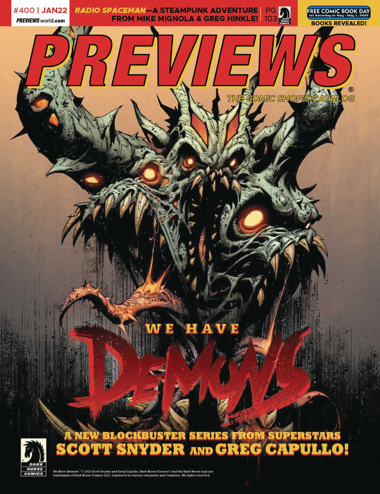 Previews #402 March 2022 | Odin's Place