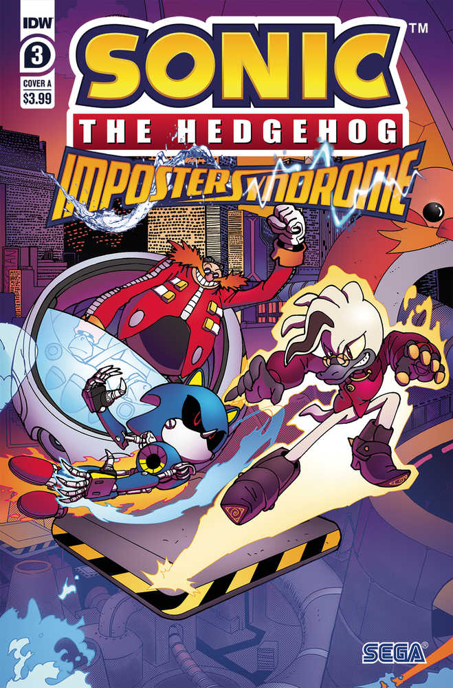 Sonic Hedgehog Imposter Syndrome #3 (Of 4) Cover A Fonseca | Odin's Place