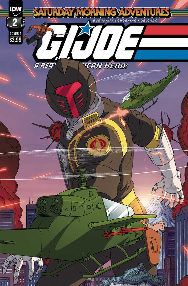 G.I. Joe Rah Saturday Morning Adventure #2 (Of 4) Cover A Schoening | Odin's Place