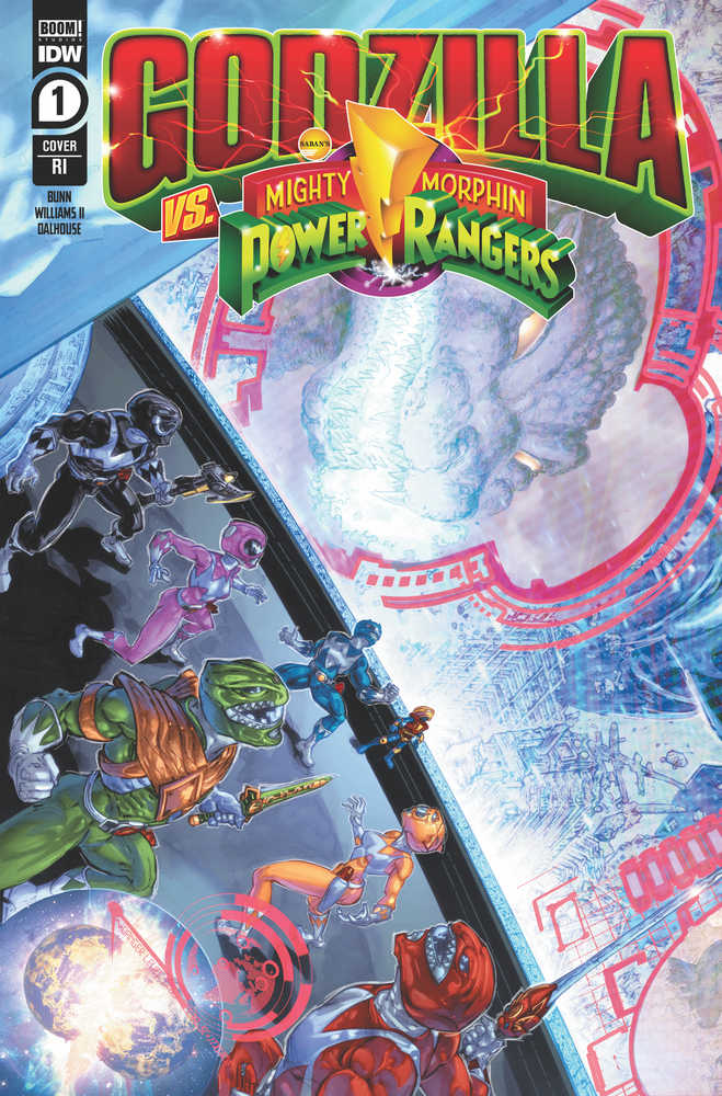 Godzilla vs Mmpr #1 (Of 5) Cover C 10 Copy Variant Edition Williams II (N | Odin's Place
