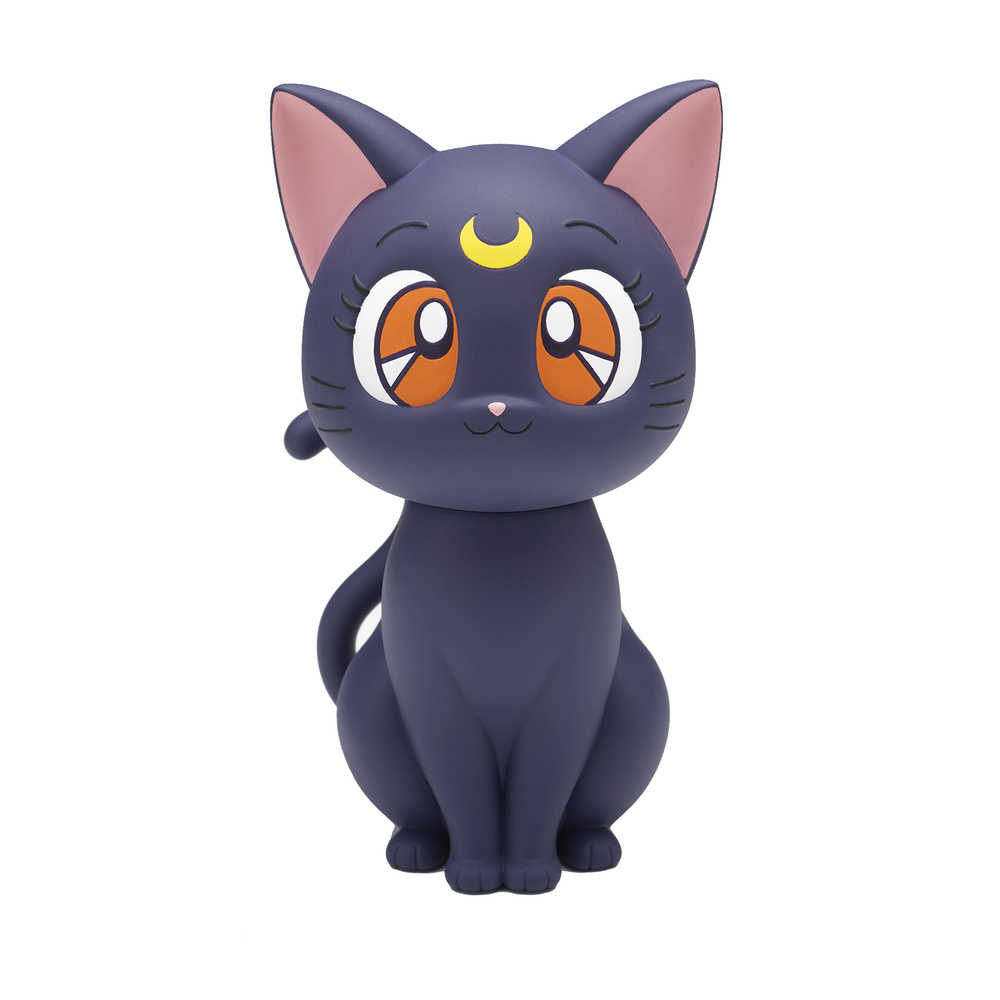Pretty Guardian Sailor Moon Sofvimates Luna Figure | Odin's Place