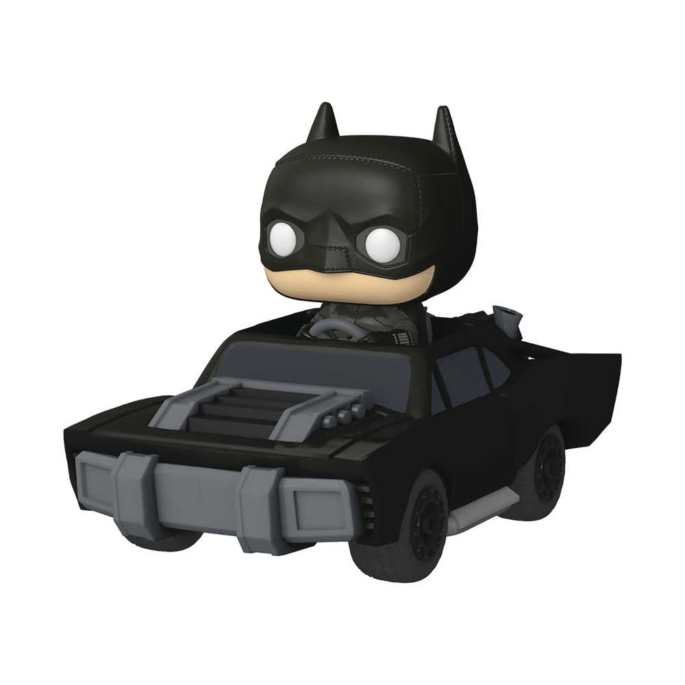 Pop Rides Supdlx The Batman Batman In Batmobile Vinyl Figure | Odin's Place