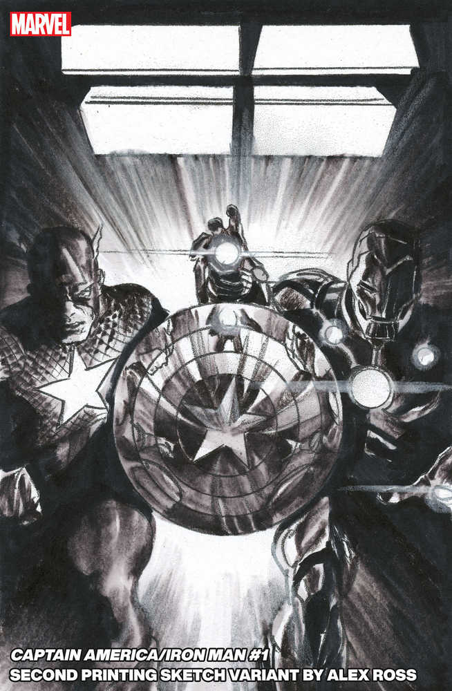 Captain America Iron Man #1 (Of 5) 2ND Printing Alex Ross Variant | Odin's Place