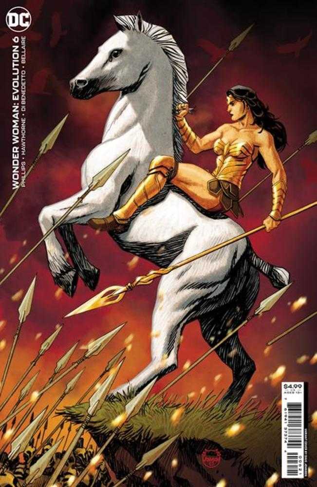 Wonder Woman Evolution #6 (Of 8) Cover B Dave Johnson Card Stock Variant | Odin's Place