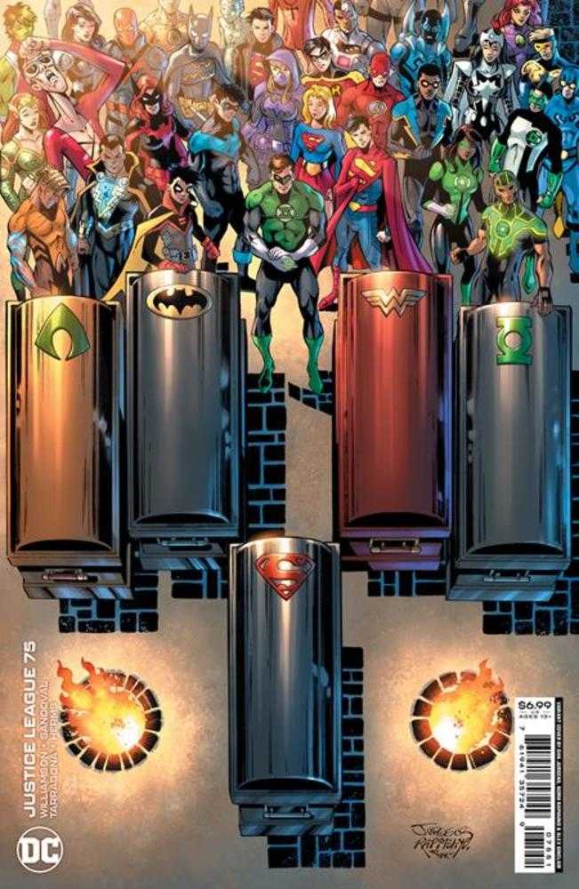 Justice League #75 Cover D Dan Jurgens & Norm Rapmund Card Stock Variant | Odin's Place