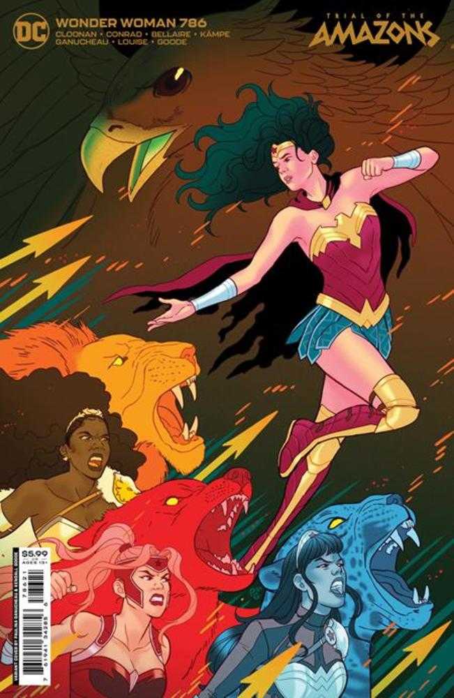 Wonder Woman #786 Cover B Paulina Ganucheau Card Stock Variant (Trial Of The Amazons) | Odin's Place