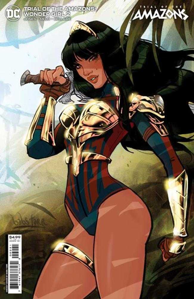 Trial Of The Amazons Wonder Girl #2 (Of 2) Cover B Babs Tarr Card Stock Variant | Odin's Place