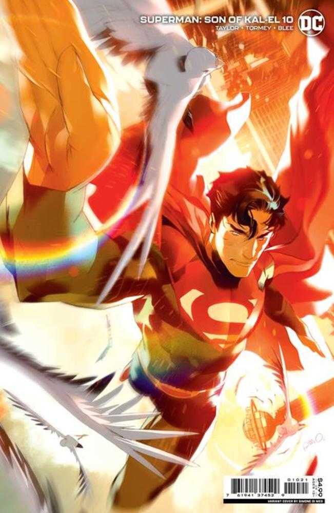 Superman Son Of Kal-El #10 Cover B Simone Di Meo Card Stock Variant | Odin's Place