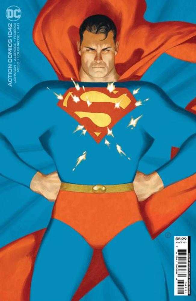 Action Comics #1042 Cover B Julian Totino Tedesco Card Stock Variant | Odin's Place