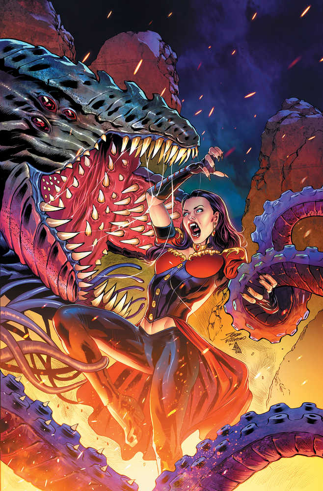 Grimm Univ Presents Quarterly Draculas Daughter Cover B Vitori | Odin's Place