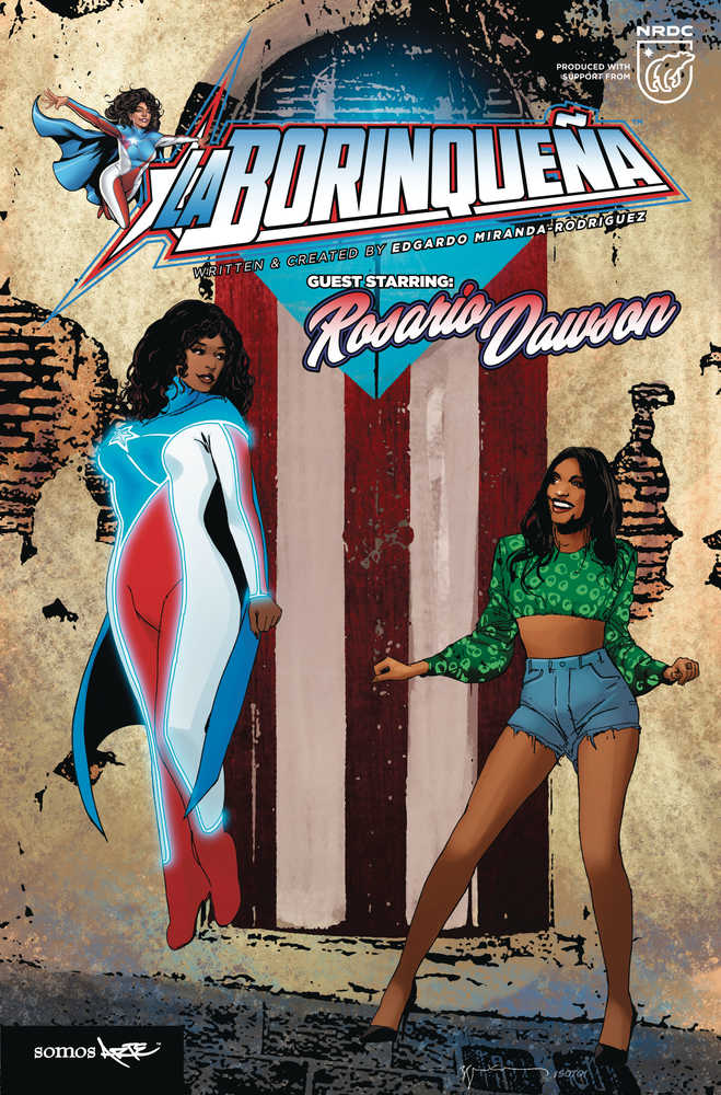 La Borinquena Starring Rosario Dawson Cover B Sienkiewicz | Odin's Place