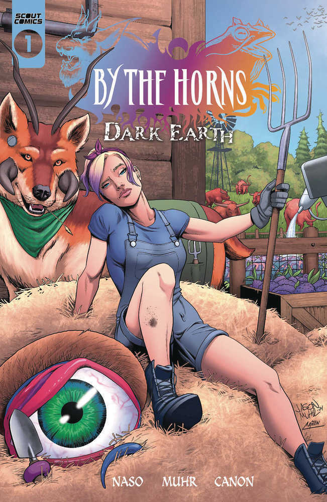 By The Horns Dark Earth #1 Cover A Muhr & Canon (Mature) | Odin's Place