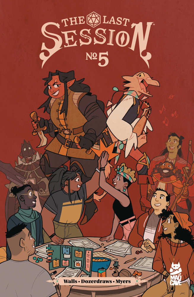 The Last Session #5 Cover A Dozerdraws | Odin's Place