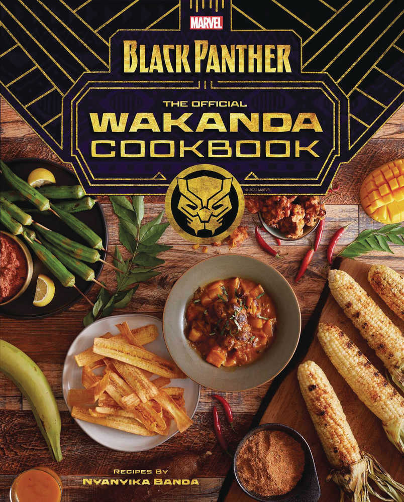 Marvel Black Panther Official Wakanda Cookbook Hardcover | Odin's Place