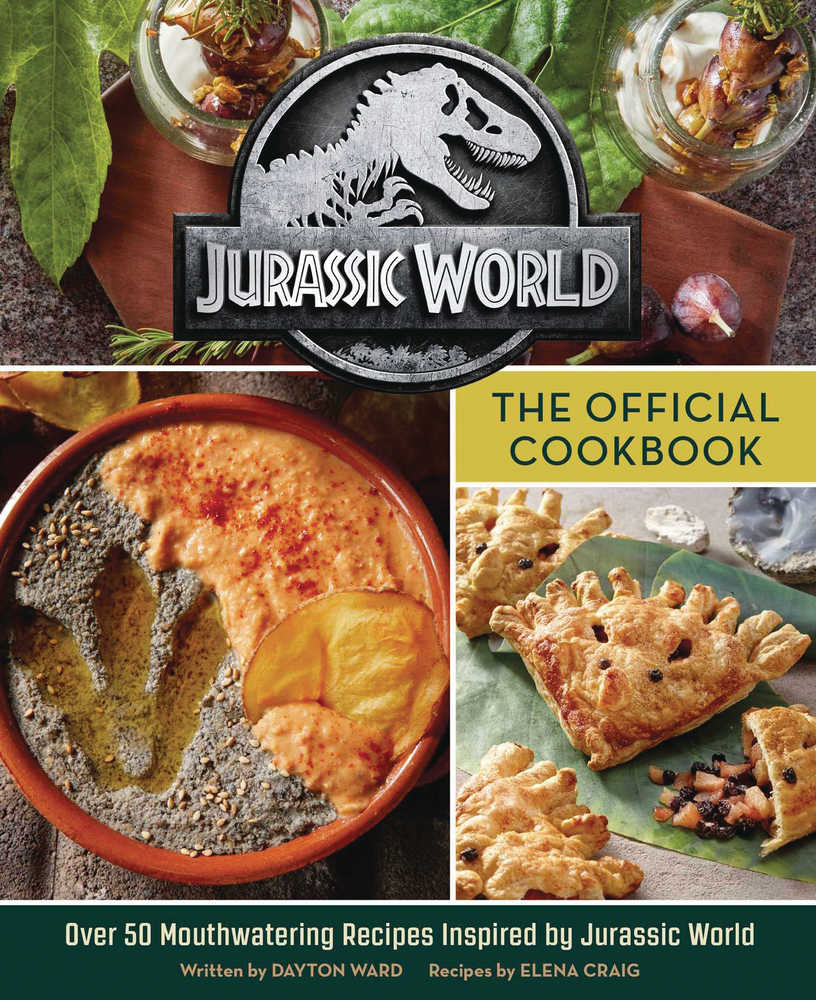 Jurassic World Official Cookbook Hardcover | Odin's Place