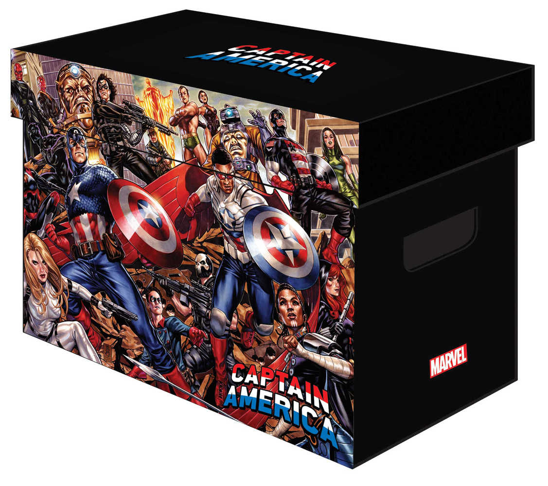 Marvel Graphic Comic Boxes Captain America | Odin's Place