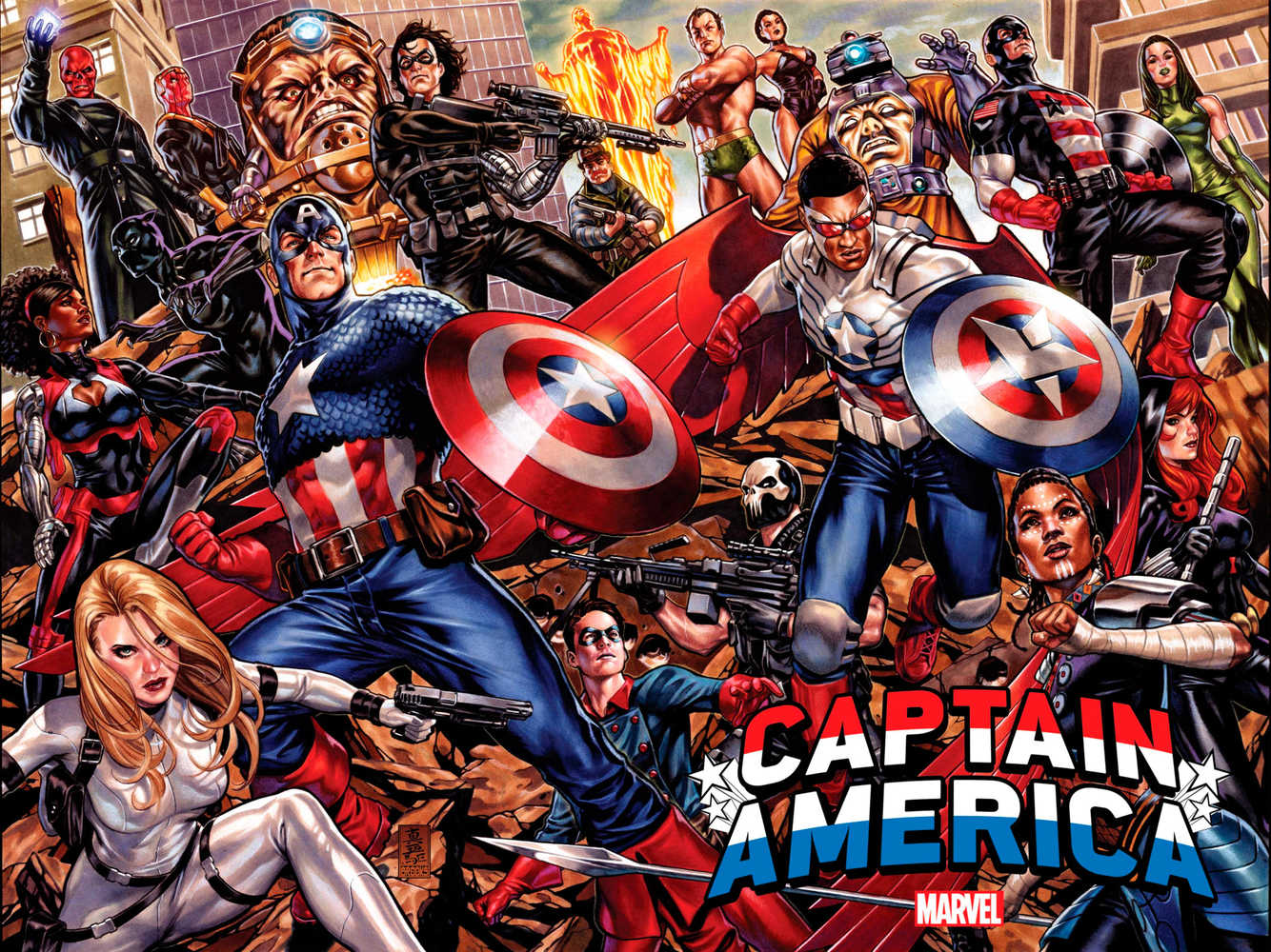 Captain America #0 Brooks Wraparound Variant | Odin's Place
