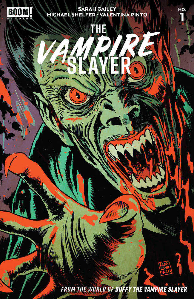 Vampire Slayer (Buffy) #1 Cover B Blood Red Foil Stamp Variant | Odin's Place