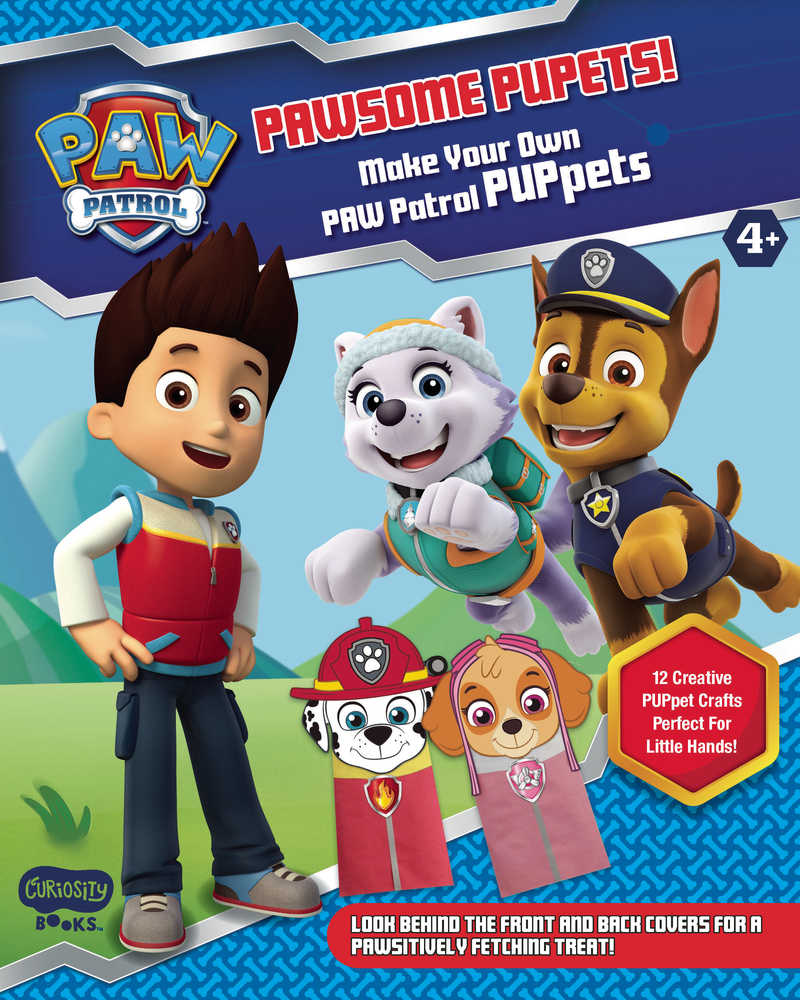 Pawsome Puppets Make Your Own Paw Patrol Puppets Softcover | Odin's Place