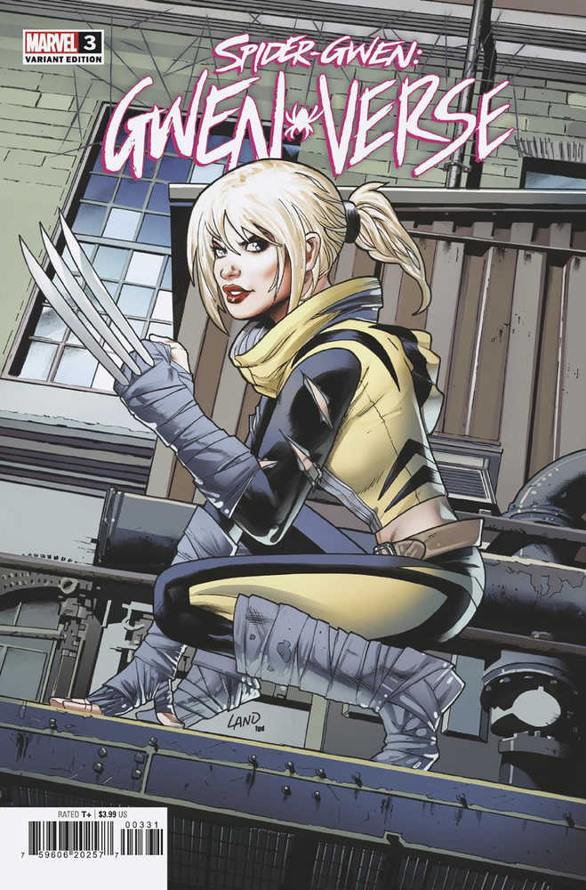 Spider-Gwen Gwenverse #3 (Of 5) Land Homage Variant | Odin's Place