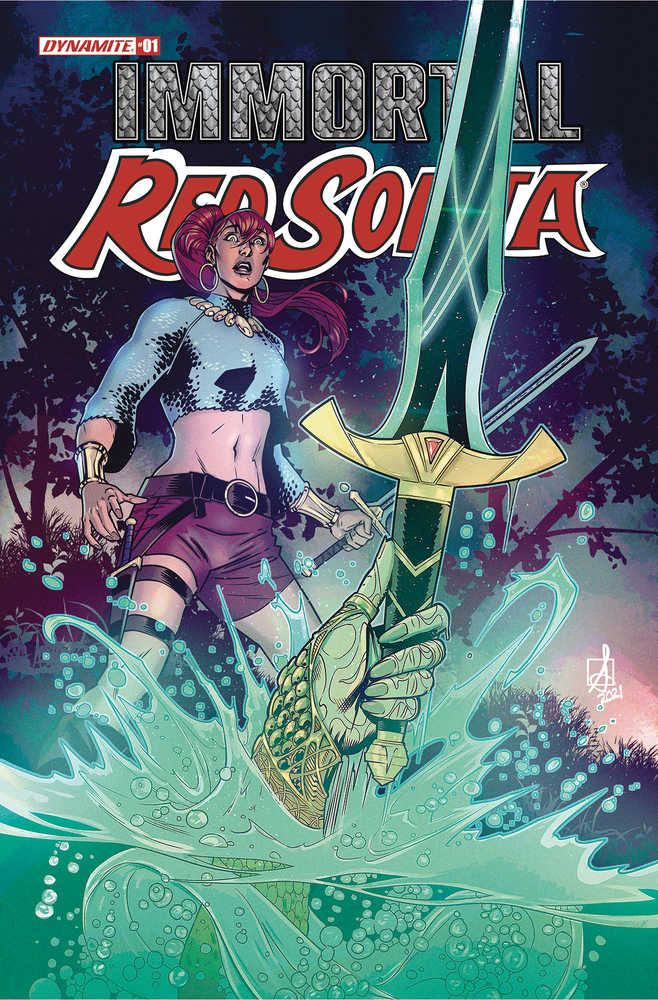 Immortal Red Sonja #1 Cover D Izaakse | Odin's Place