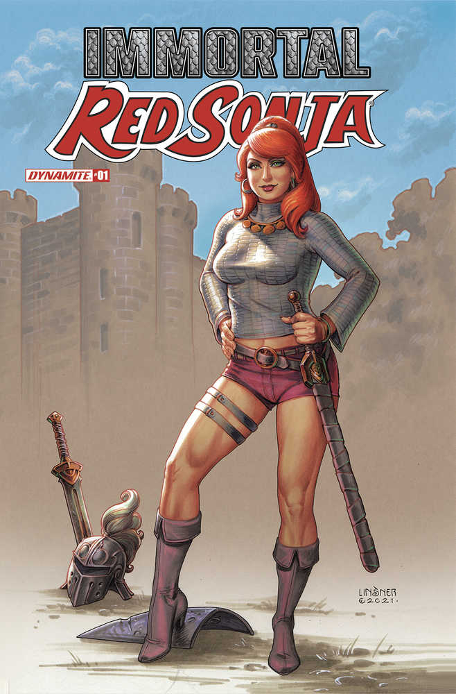 Immortal Red Sonja #1 Cover C Linsner | Odin's Place