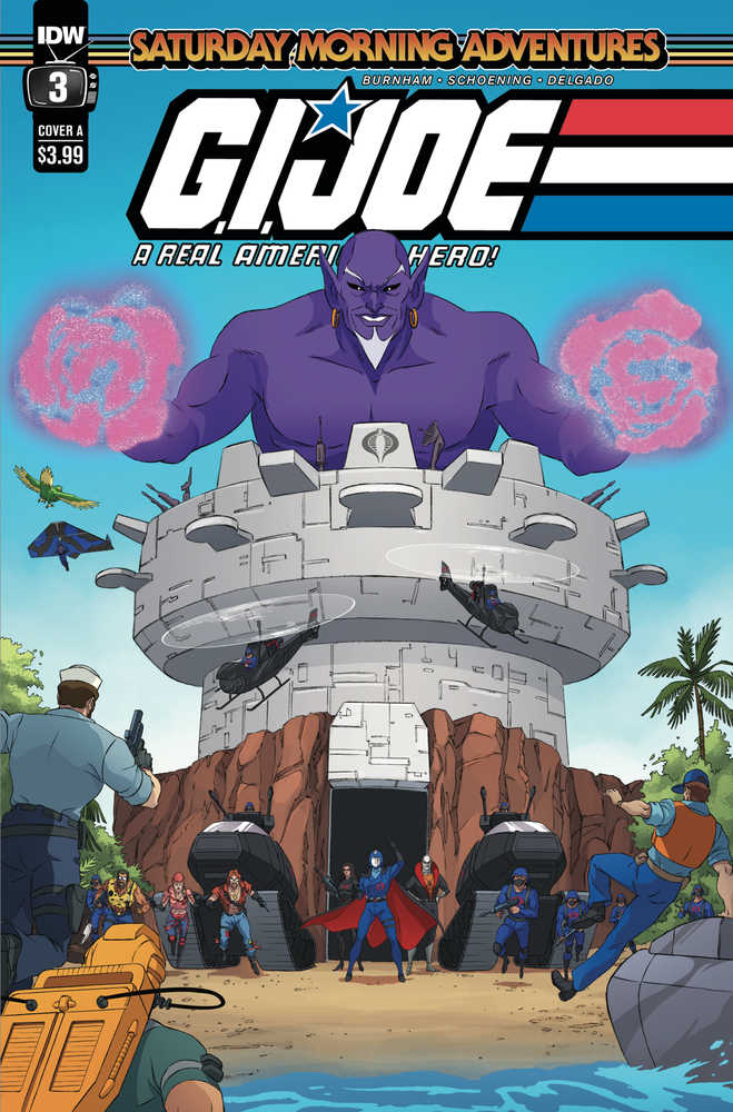 G.I. Joe Rah Saturday Morning Adventure #3 (Of 4) Cover A Schoening | Odin's Place