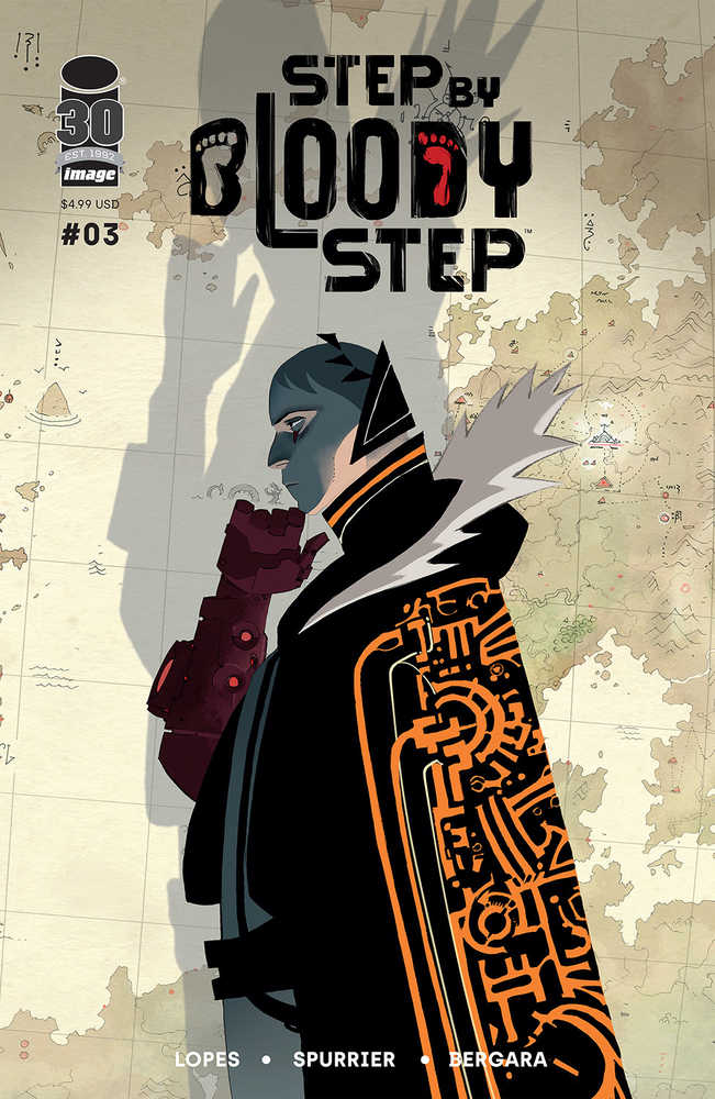 Step By Bloody Step #3 (Of 4) Cover A Bergara | Odin's Place
