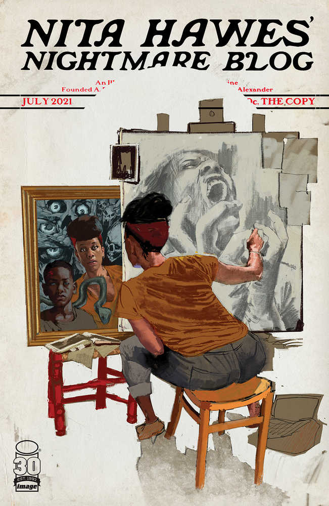 Nita Hawes Nightmare Blog #6 Cover B Alexander (Mature) | Odin's Place