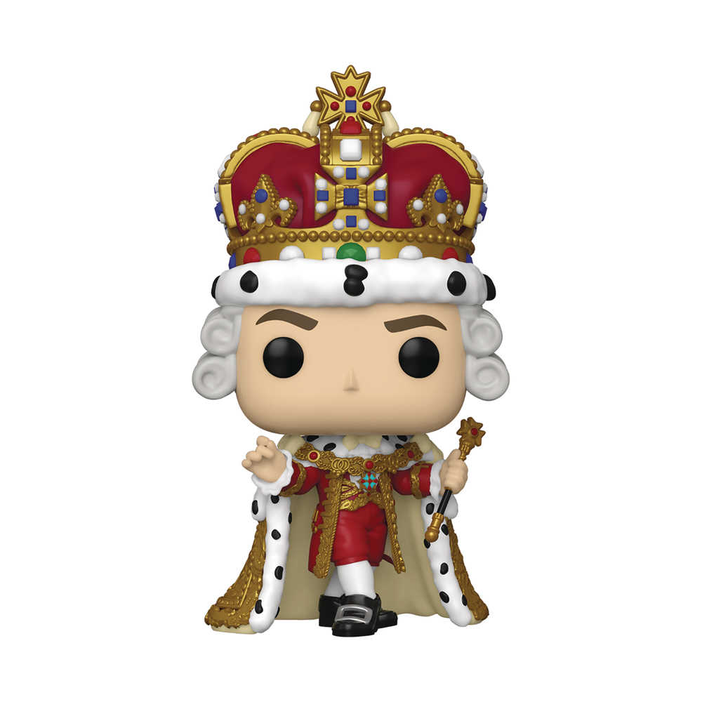 Pop Broadway Hamilton King George Vinyl Figure | Odin's Place
