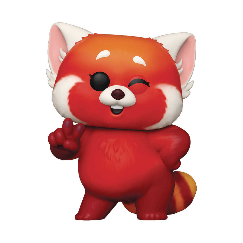Pop Super Turning Red Meias Panda Vinyl Figure | Odin's Place