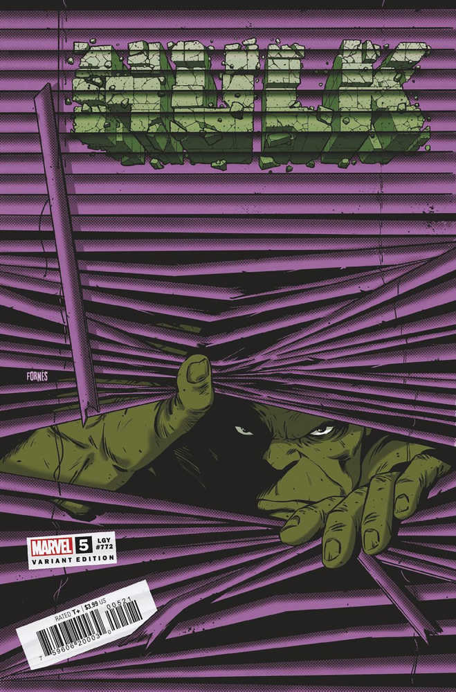 Hulk #5 Fornes Window Shades Variant | Odin's Place