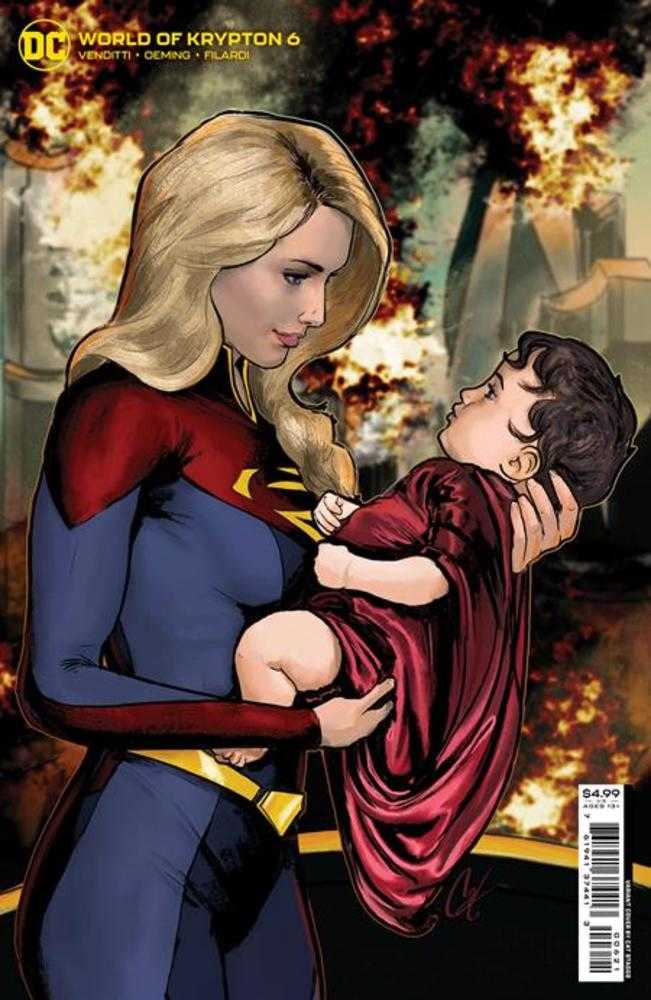 World Of Krypton #6 (Of 6) Cover B Cat Staggs Card Stock Variant | Odin's Place