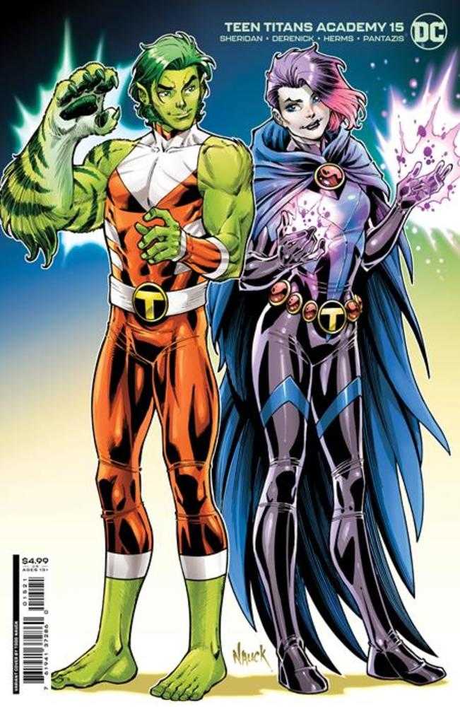 Teen Titans Academy #15 Cover B Todd Nauck Card Stock Variant | Odin's Place