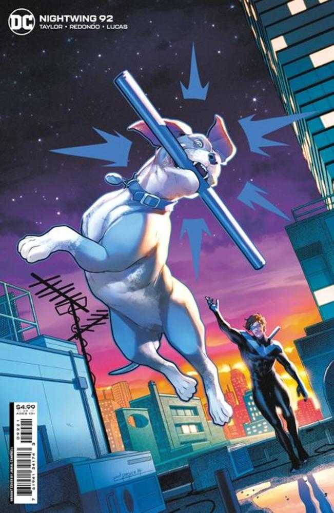 Nightwing #92 Cover B Jamal Campbell Card Stock Variant | Odin's Place