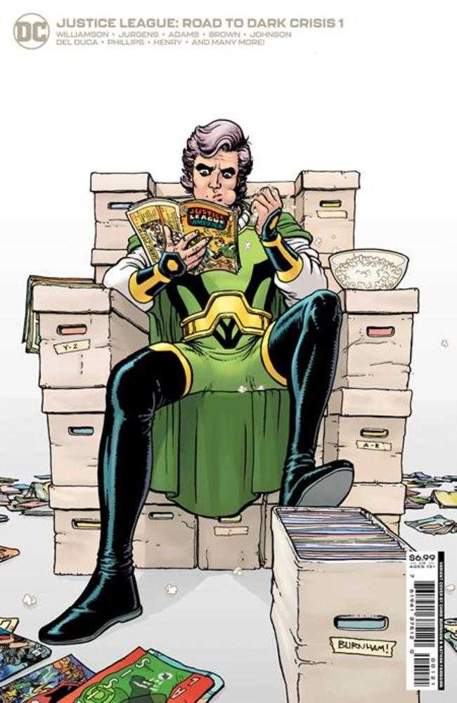 Justice League Road To Dark Crisis #1 (One Shot) Cover B Chris Burnham Card Stock Variant | Odin's Place