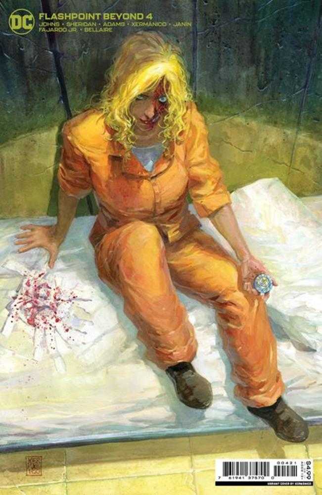Flashpoint Beyond #4 (Of 6) Cover B Xermanico Card Stock Variant | Odin's Place